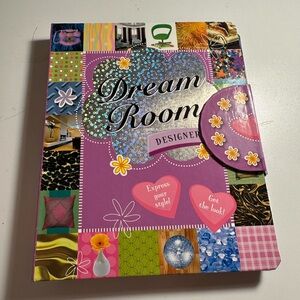 Brand new never used Dream Room Makeover book